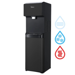 Wolnostojący dystrybutor wody Midea Black | Woda zimna, gorąca, pokojowa